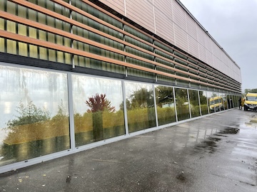 mensuierie Alu gymnase Morestel